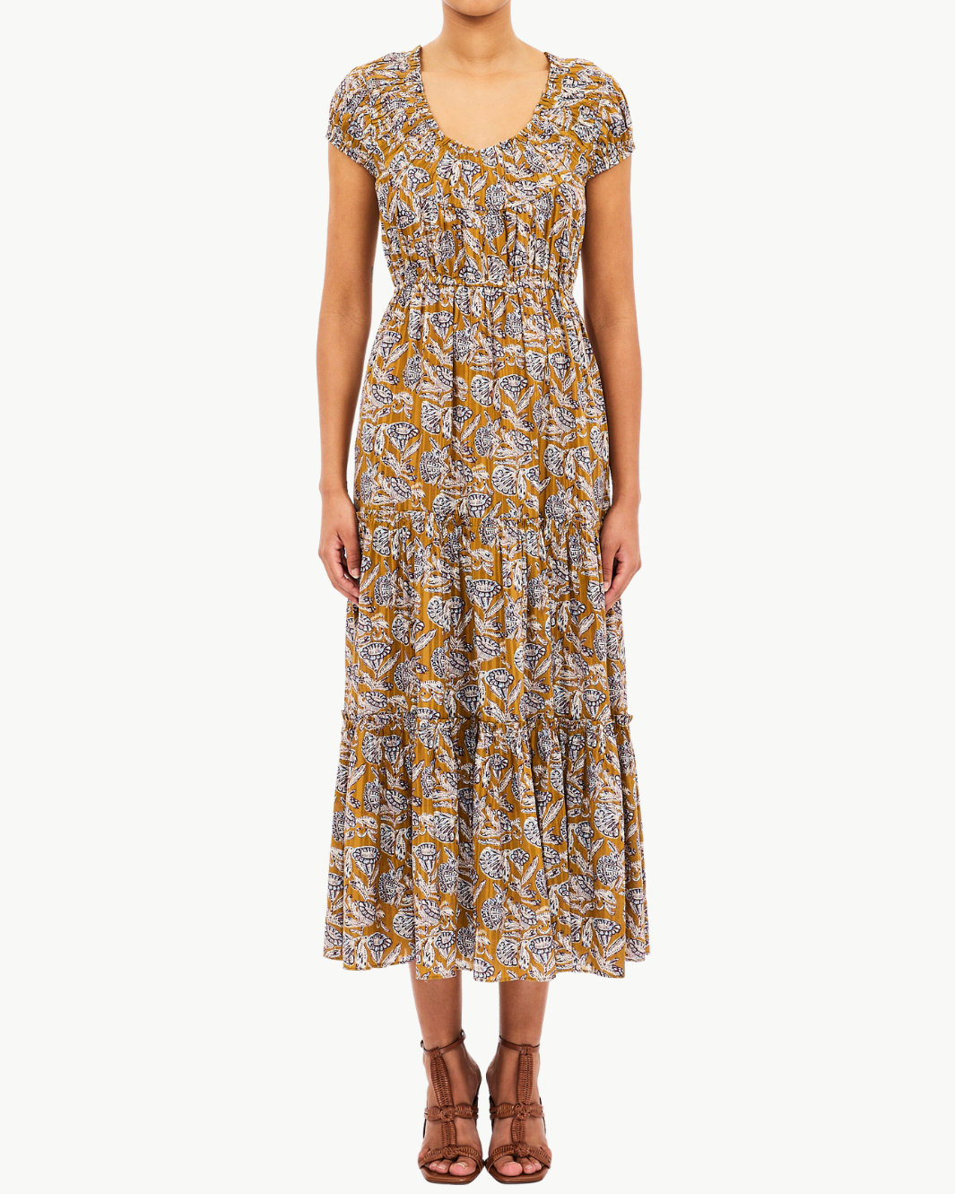 Ulla Johnson ALEXI MIDI DRESS at Romi Boutique