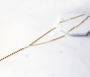 Maya Bauman BARE NECKLACE IN GOLD at Romi Boutique