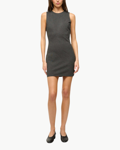 MERCER DRESS IN HEATHER GREY