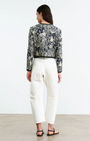 Nili Lotan BONO MIXED PAISLEY PRINT JACKET at Romi Boutique