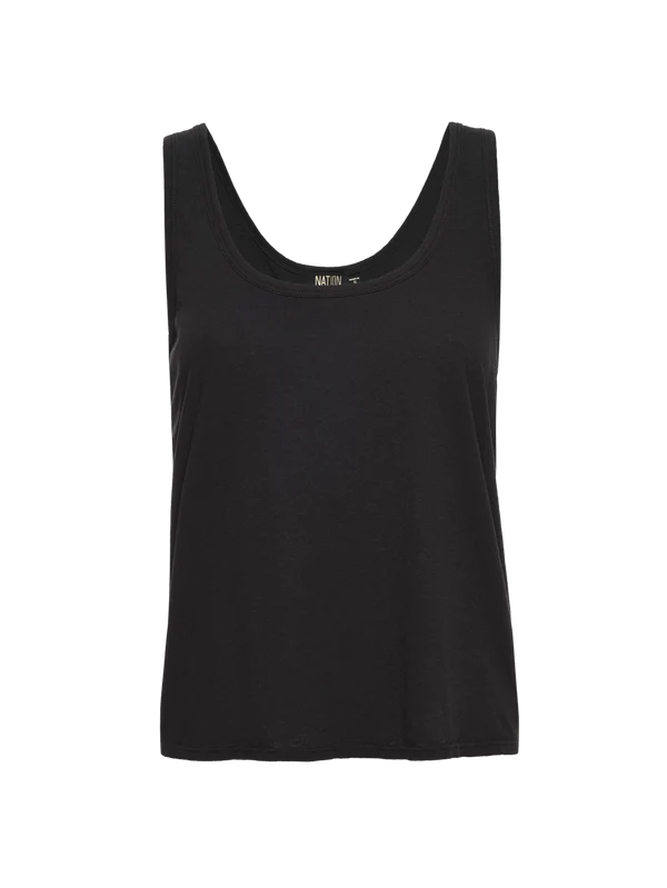 LABOWE TANK IN JET BLACK - Romi Boutique