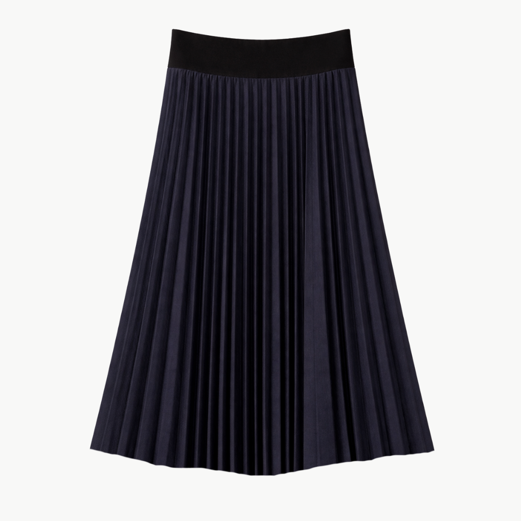 Loyd/Ford DENIM DELUXE SKIRT HOLIDAY CUT at Romi Boutique