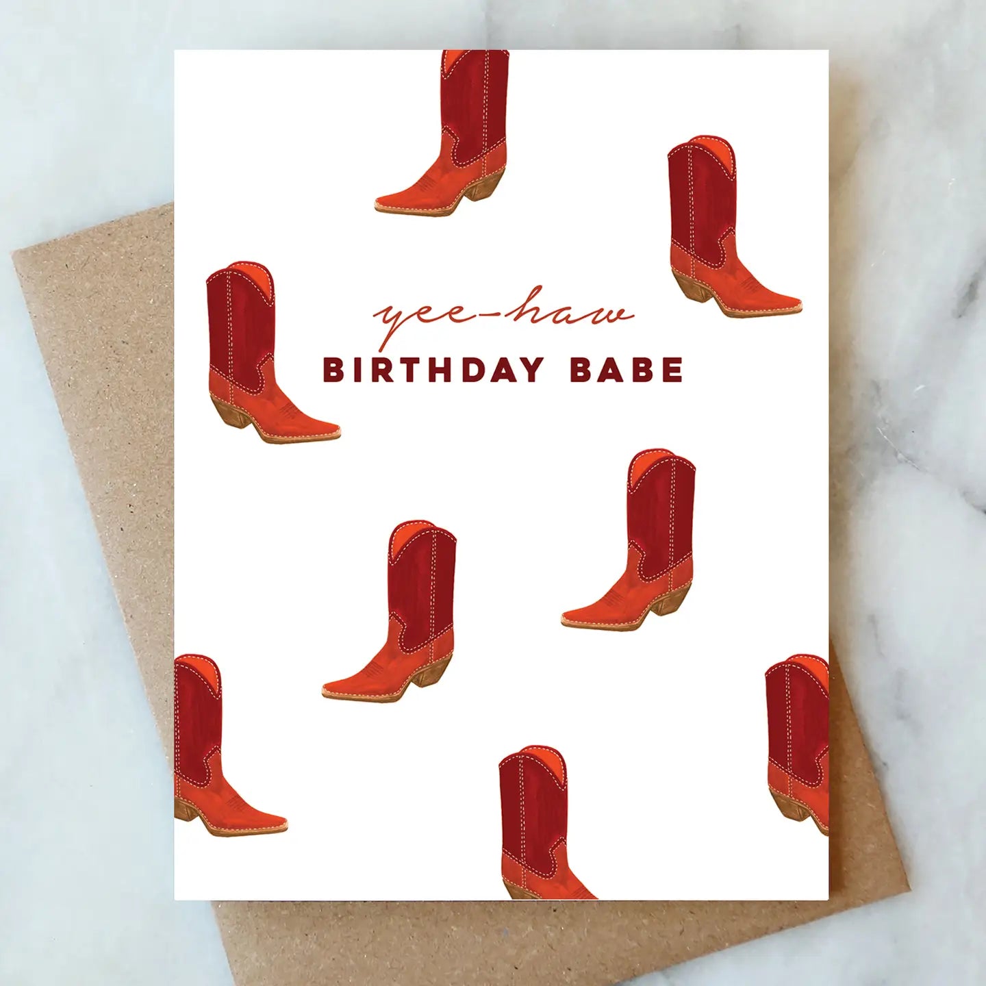 Abigail Jayne Design Cowgirl Birthday Greeting Card at Romi Boutique