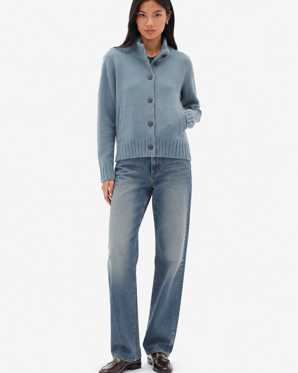 W.Cashmere Quincy Cardigan at Romi Boutique