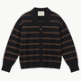 White & Warren Cashmere Striped Cardigan at Romi Boutique