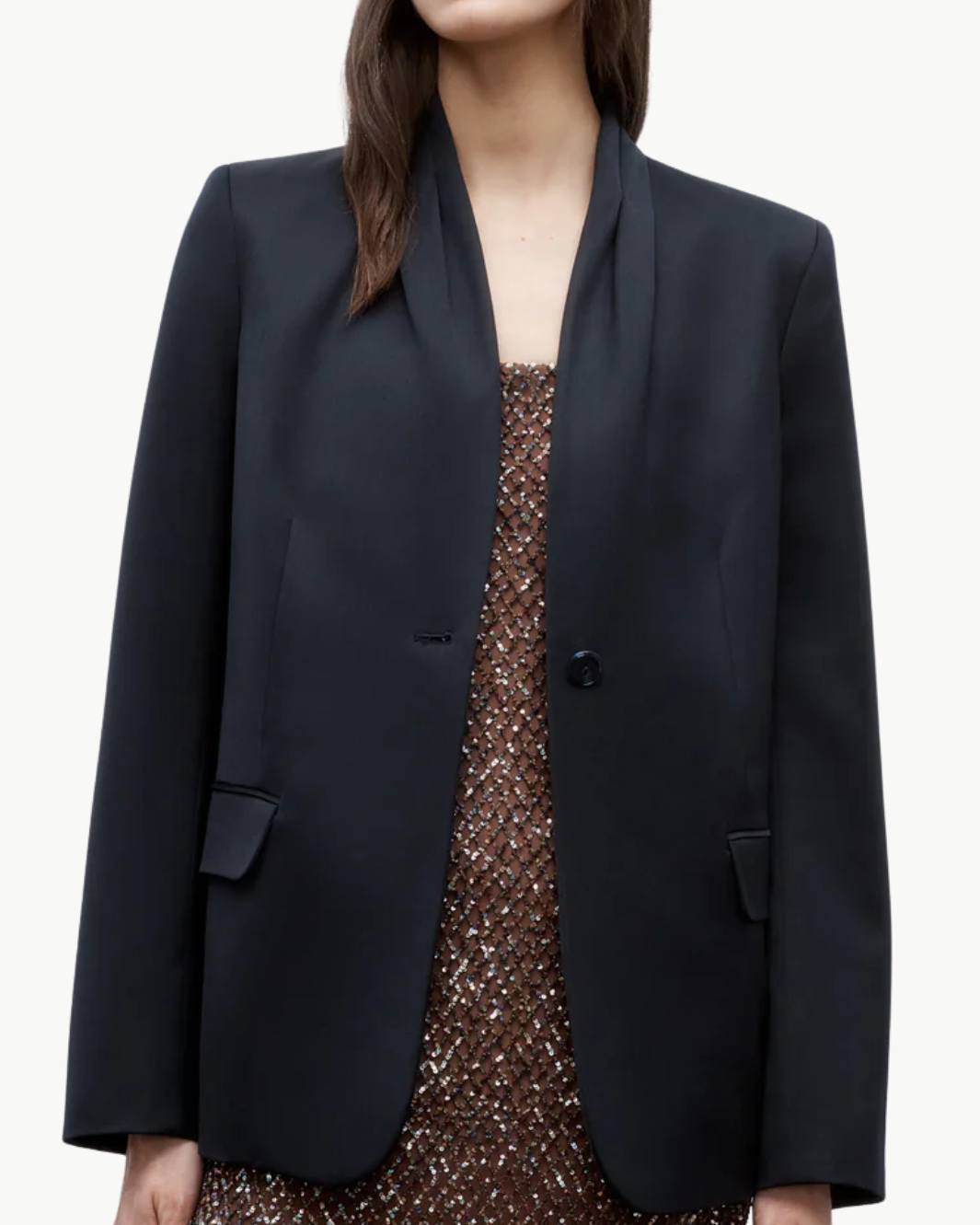 NEW DINNER JACKET IN MIDNIGHT - Romi Boutique