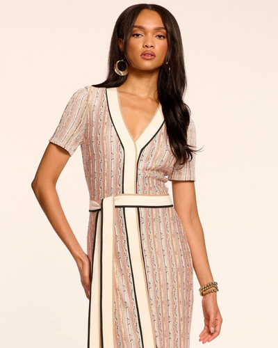 RONDA DRESS IN SILVER SEQUIN - Romi Boutique