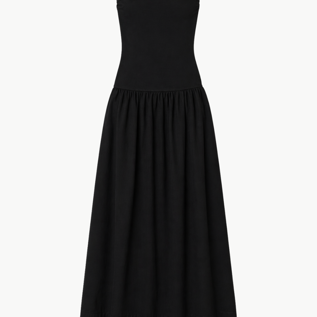 Enza Costa Cotton Bandeau Dress at Romi Boutique