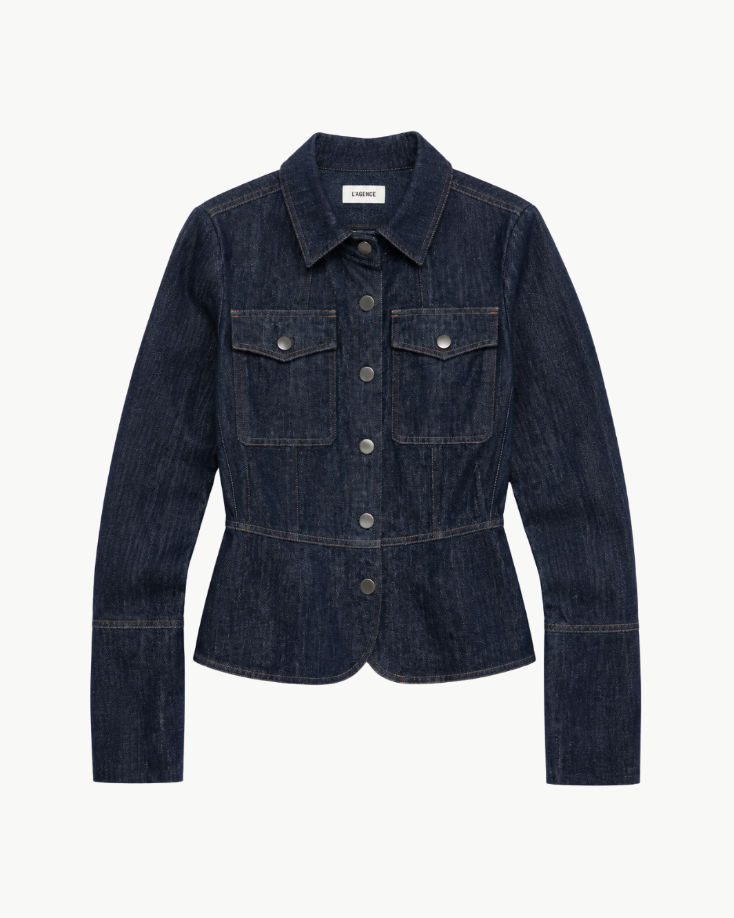 Go Silk Go Military Blues Jacket at Romi Boutique