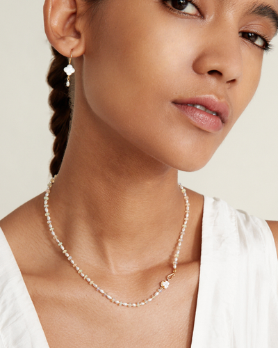 PEARL NECKLACE IN OPAL MIX