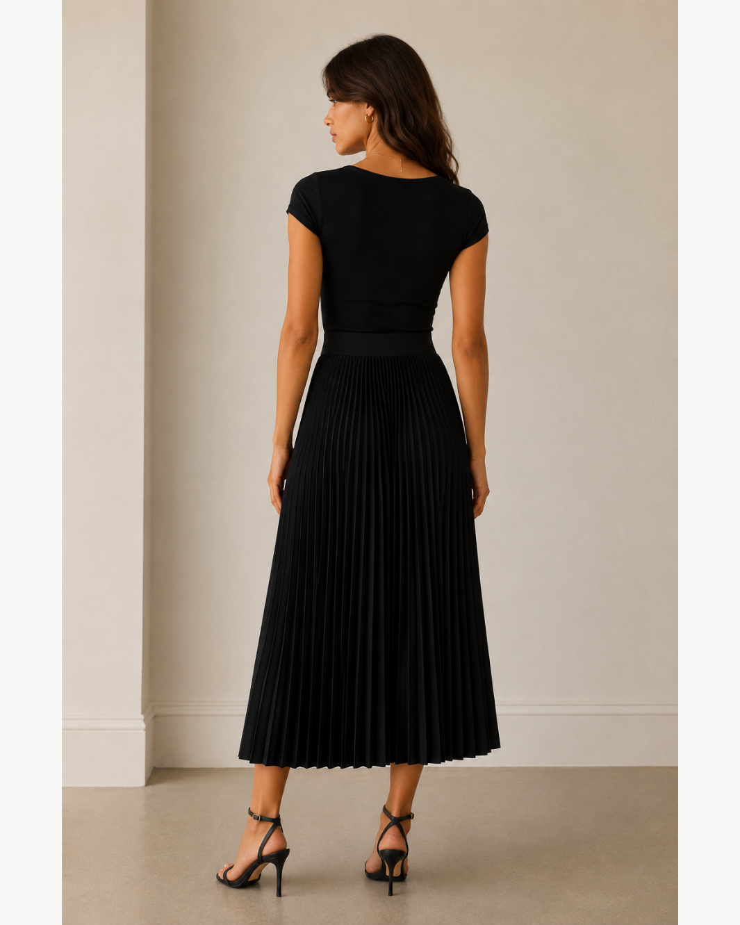 Classic Satin Skirt