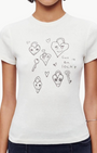 Re/Done 90s "Baby Hearts" Tee at Romi Boutique