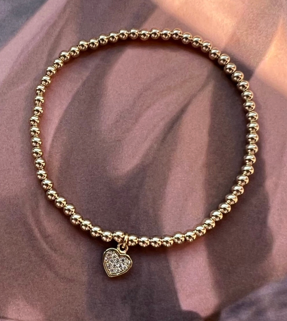 Alexa Leigh ESTHER BRACELET IN GOLD at Romi Boutique