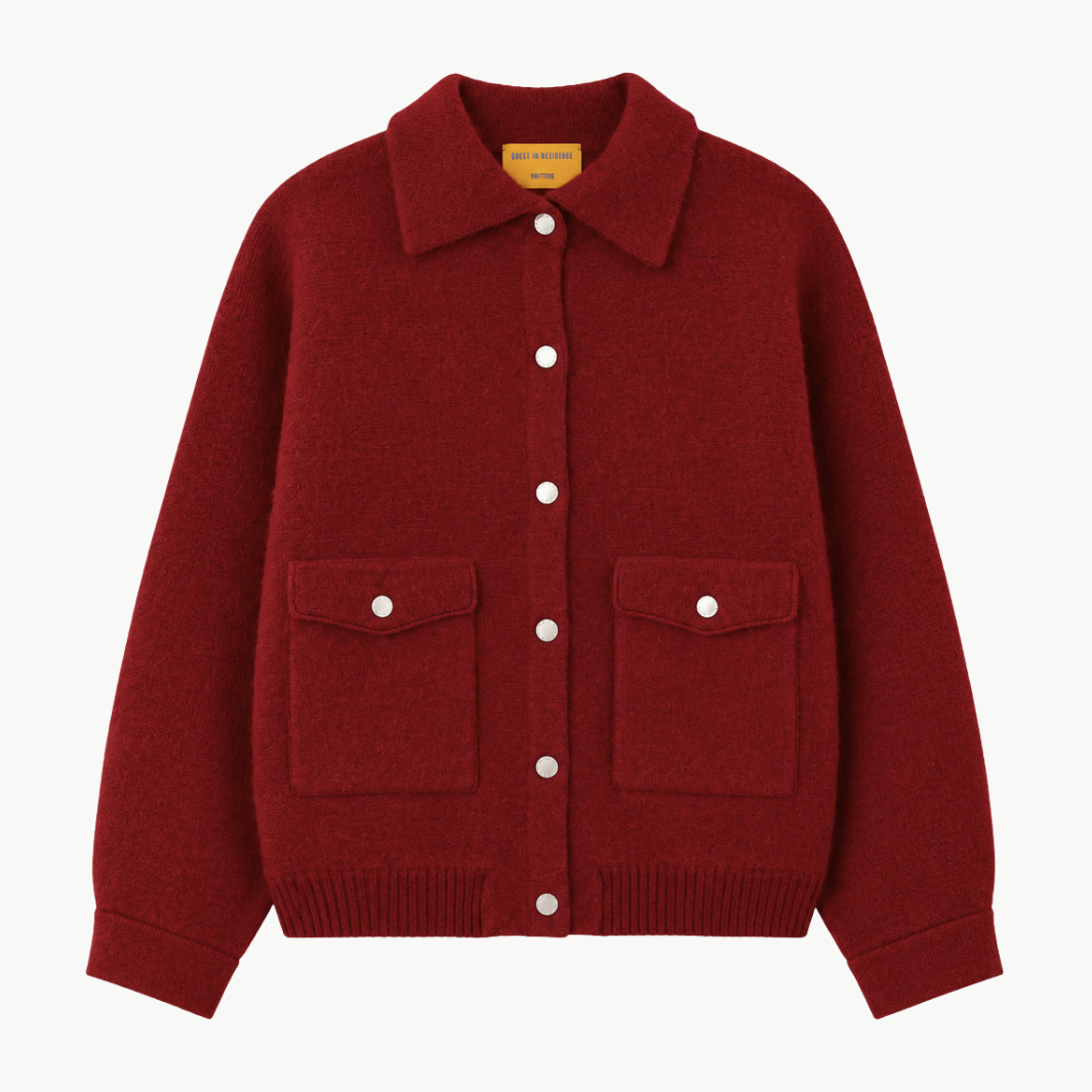 Guest In Residence Felted Bomber Jacket at Romi Boutique