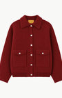 Guest In Residence Felted Bomber Jacket at Romi Boutique