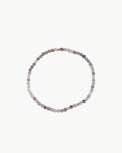 SKINNY SEMIPRECIOUS BRACELET IN PURPLE HAZE