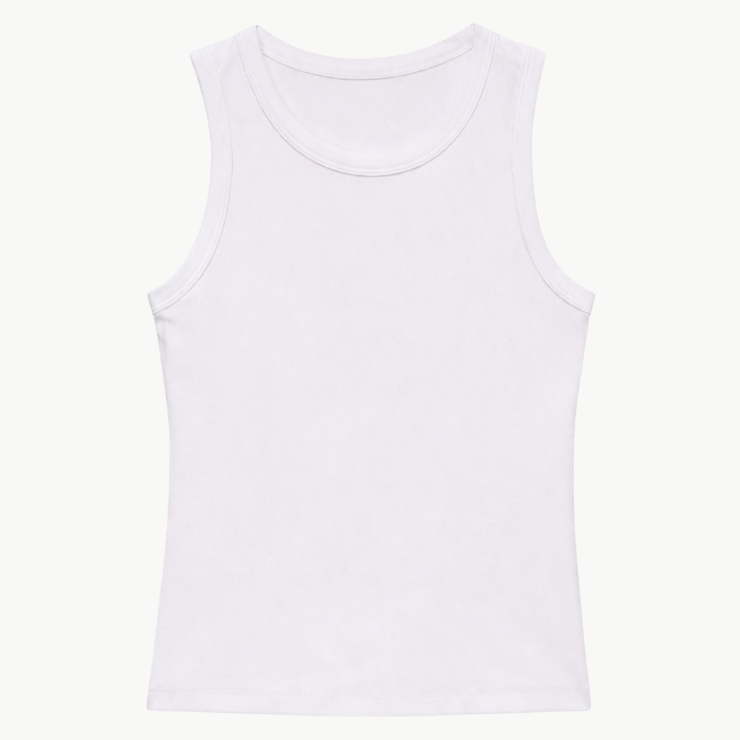 Enza Costa Supima Cotton Scoop Tank at Romi Boutique