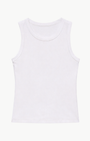 Enza Costa Supima Cotton Scoop Tank at Romi Boutique