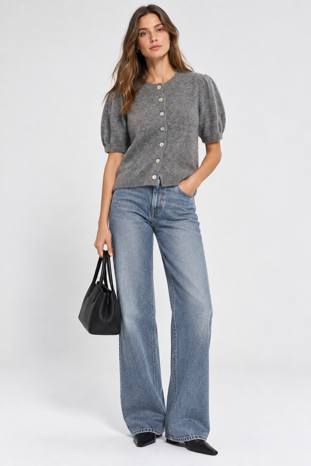 DOEN Anisa Cardigan at Romi Boutique