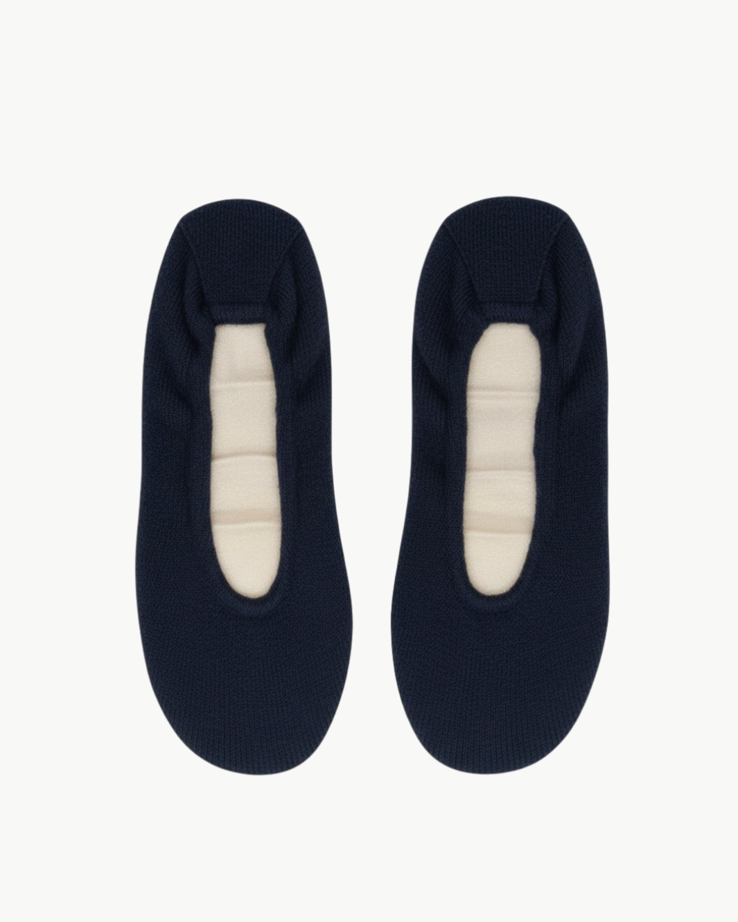 CASHMERE BALLET SLIPPER IN DEEP NAVY - Romi Boutique