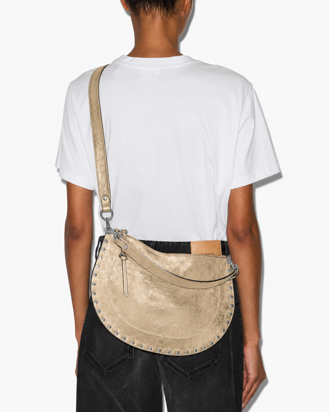 Isabel Marant Oskan Soft Zipped Bag at Romi Boutique