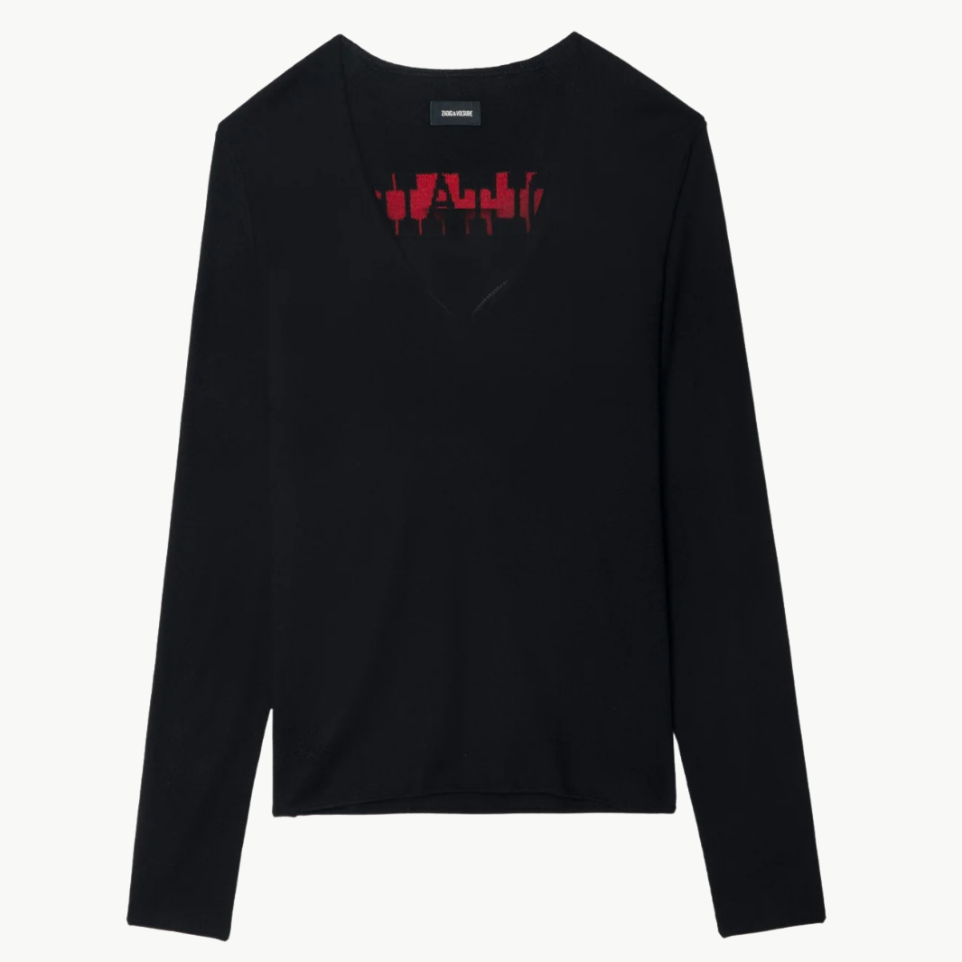 Zadig & Voltaire NOSFA MERINO WOOL SWEATER at Romi Boutique