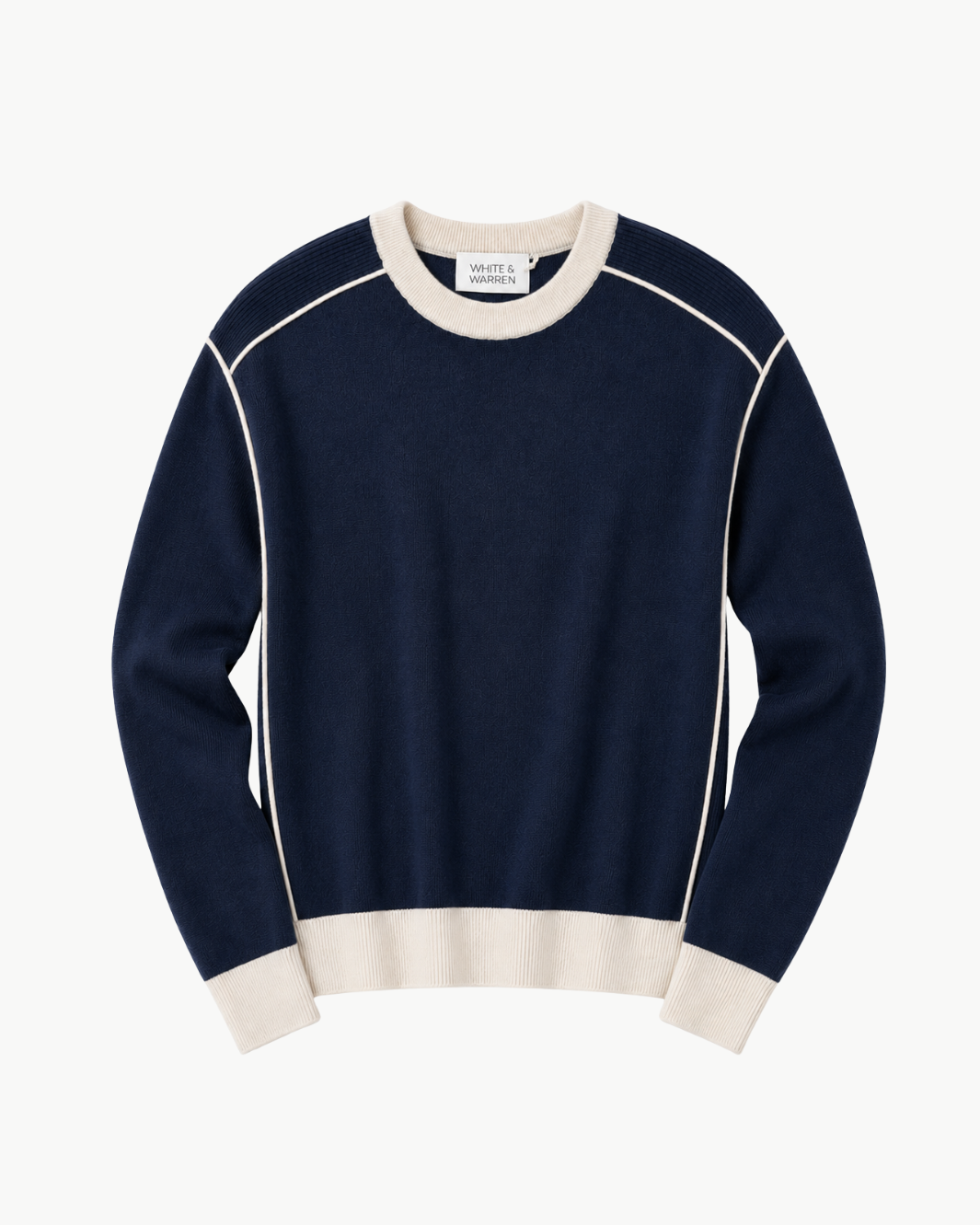 Cashmere Blend Relaxed Crewneck
