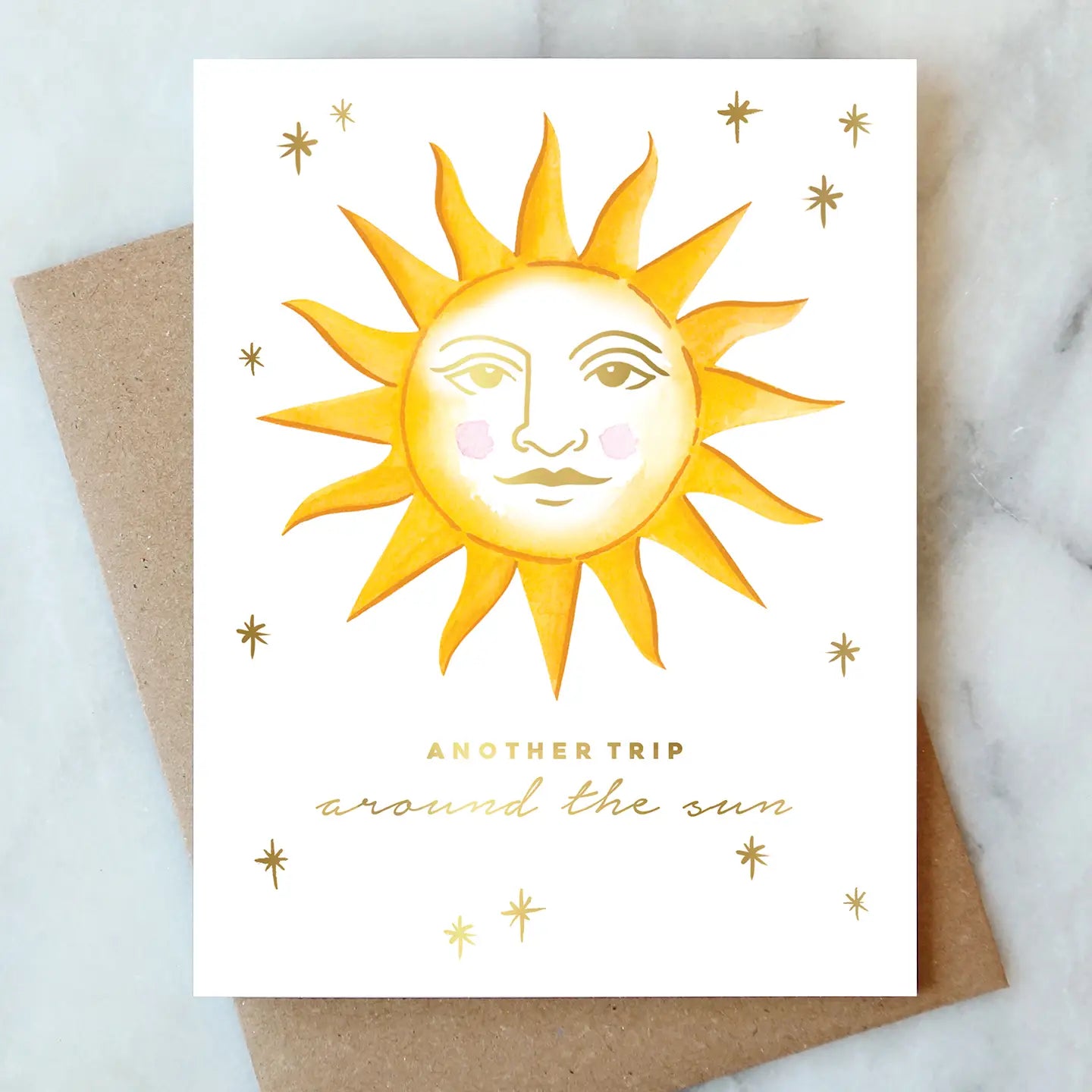 Abigail Jayne Design Another Trip Around the Sun Greeting Card at Romi Boutique