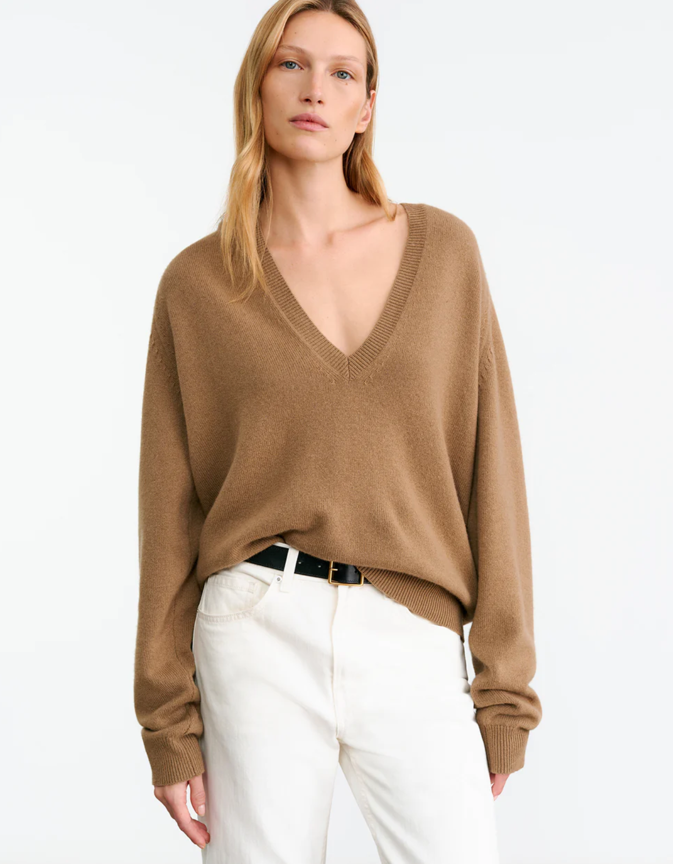 FERON SWEATER IN TAN