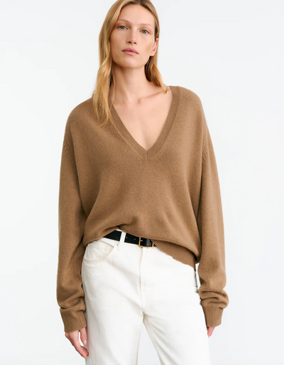 FERON SWEATER IN TAN