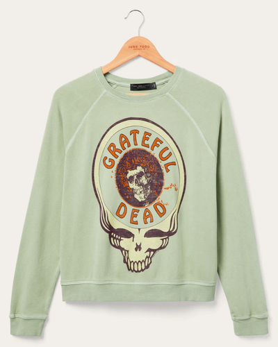 GRATEFUL DEAD CREWNECK IN SAGE
