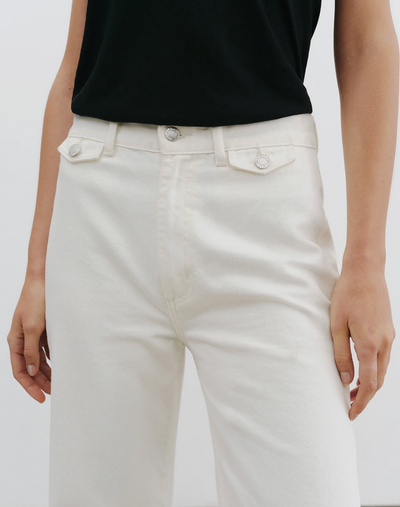 EDIRA JEAN IN CREAM - Romi Boutique