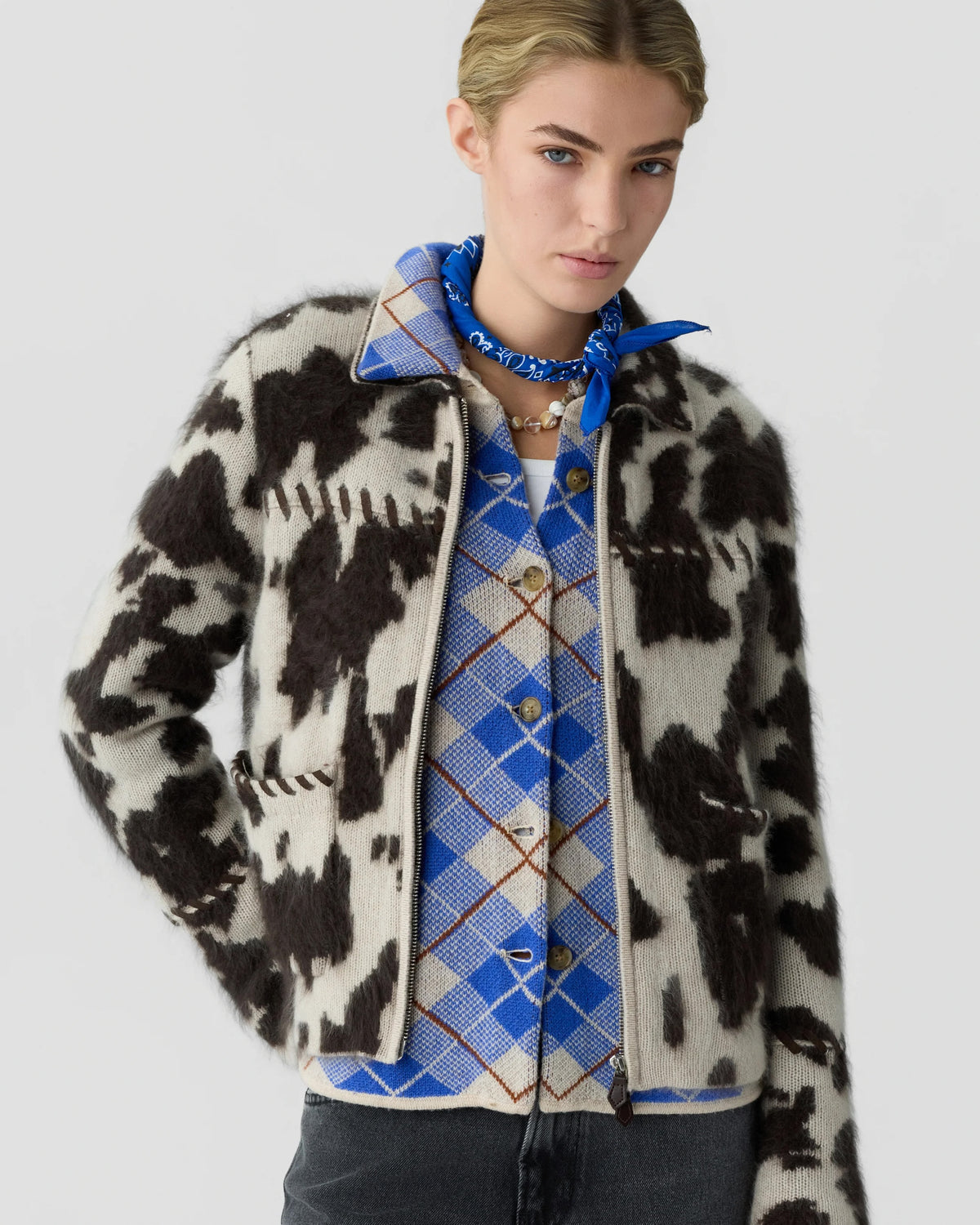 Guest In Residence Grizzly Cowhide Jacket at Romi Boutique