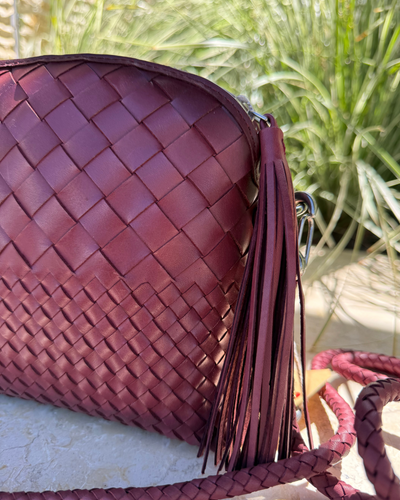 TWO 4 ONE POCHETTE IN BORDO
