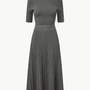 Elthea Belted Midi Dress