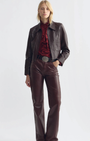 Nili Lotan Charly Leather Jacket at Romi Boutique