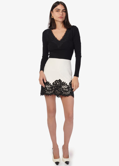 SASHA SKORT IN MACADAMIA