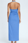 A.L.C Sylvie Linen Midi Halter Dress at Romi Boutique