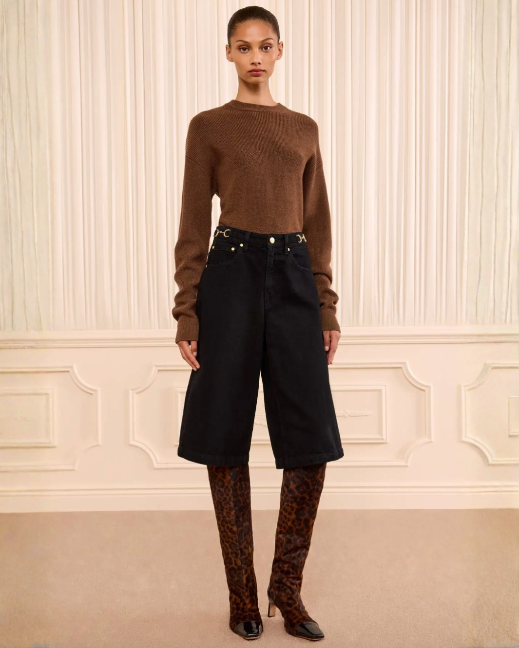 The Rowan Denim Culotte Jean