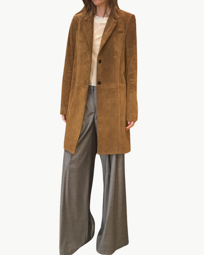 EASY CAR COAT IN MARTORA - Romi Boutique