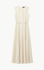 Ulla Johnson FIANNA PLEATED MIDI DRESS at Romi Boutique