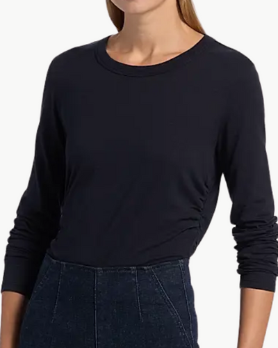 KISHA TOP IN NAVY