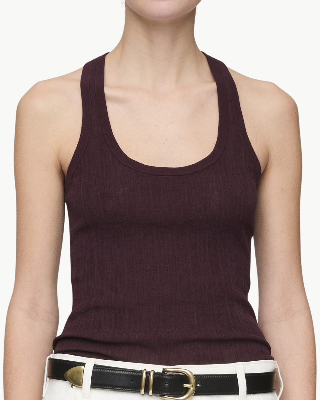 IRIS TOP IN PLUM - Romi Boutique