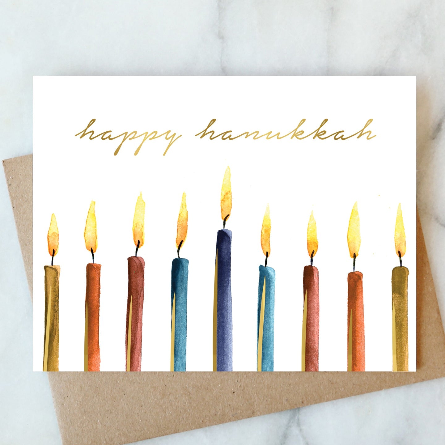 HAPPY HANUKKAH GREETING CARD - Romi Boutique