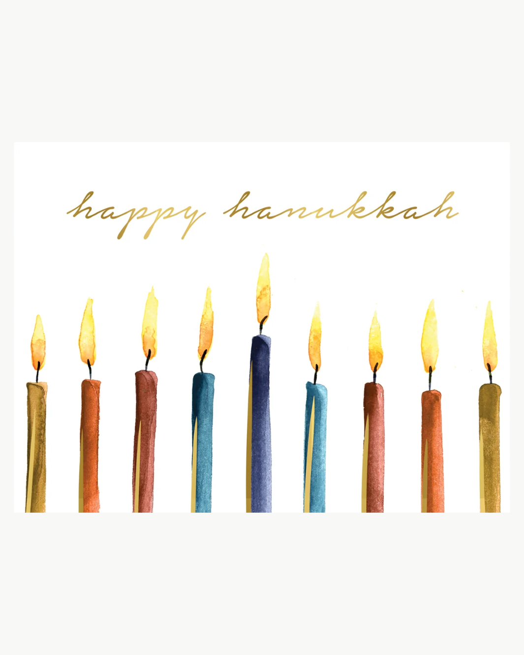 HAPPY HANUKKAH GREETING CARD by Abigail Jayne Designs - Romi Boutique