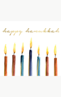 HAPPY HANUKKAH GREETING CARD by Abigail Jayne Designs - Romi Boutique