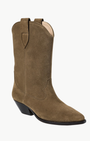 DUERTO BOOTS IN DARK OLIVE by ISABEL MARANT - Romi Boutique
