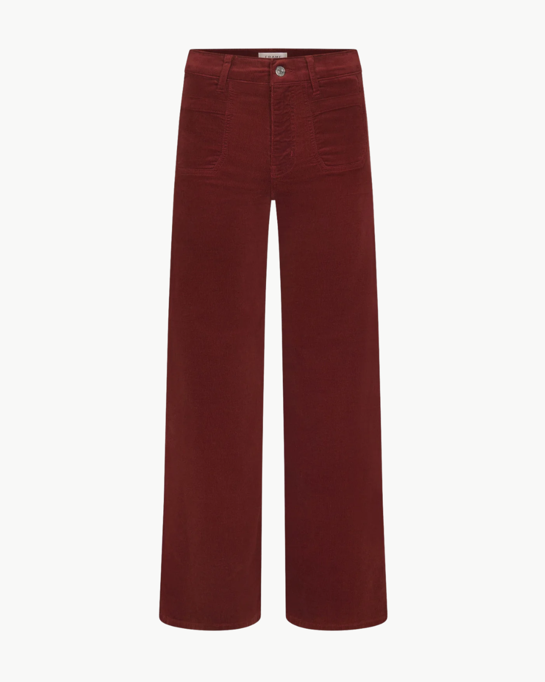 Le Slim Palazzo Modernist Pocket Corduroy Pant