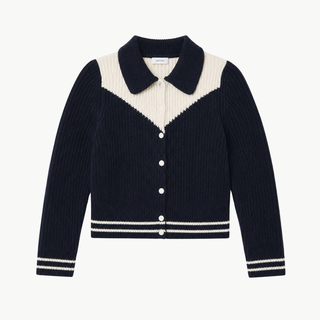 The Baby Raquette Cardigan