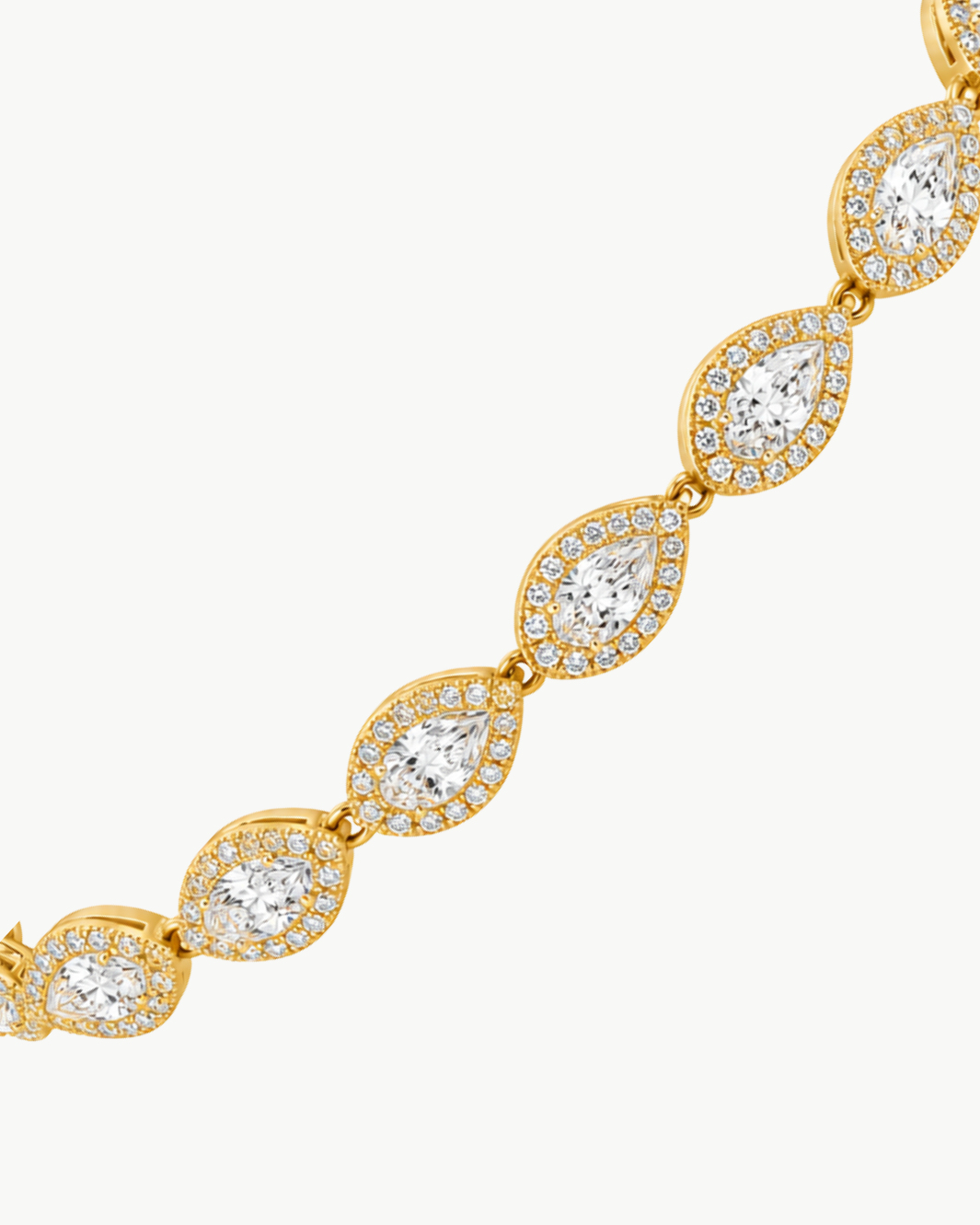 Georgian Oval Diamond Bracelet